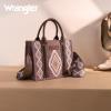 imageMontana West Wrangler Tote Bag for Women Western Shoulder Purse Aztec Satchel HandbagsLight Coffee