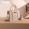 imageMontana West Wrangler Tote Bag for Women Western Shoulder Purse Aztec Satchel HandbagsTan
