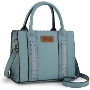 imageWrangler Mini Tote Bag for Women Cute Small Satchel Purse Tophandle Handbag with StrapMini Jean
