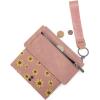imageMontana West X Wrangler Womens Wallet Western Tooling Bifold Wallets Ladies RFID Blocking Wristlet Wallet with Zipper PocketX Pink