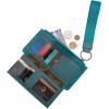 imageMontana West X Wrangler Womens Wallet Western Tooling Bifold Wallets Ladies RFID Blocking Wristlet Wallet with Zipper PocketX Turquoise