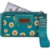 imageMontana West X Wrangler Womens Wallet Western Tooling Bifold Wallets Ladies RFID Blocking Wristlet Wallet with Zipper PocketX Turquoise