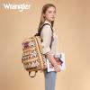 imageMontana West Wrangler Lightweight Backpack for Women Water Resistant 800D Casual Daypack for College Commute Travel ampamp GymAztec Light Brown