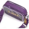 imageMontana West X NCAA Clear Bag for Stadium Events for Women and MenLsupurple
