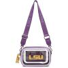 imageMontana West X NCAA Clear Bag for Stadium Events for Women and MenLsupurple