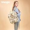 imageWrangler Diaper Bag Backpacks Western Backpack Purses Multifunction Baby Bags for Mom with Waterproof Changing Pad ampamp Pacifier Case3pcs Off White