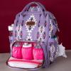 imageWrangler Diaper Bag Backpacks Western Backpack Purses Multifunction Baby Bags for Mom with Waterproof Changing Pad ampamp Pacifier CasePurple
