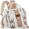 imageWrangler Diaper Bag Backpacks Western Backpack Purses Multifunction Baby Bags for Mom with Waterproof Changing Pad ampamp Pacifier CaseTan