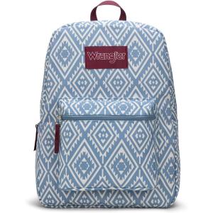 imageMontana West Wrangler Lightweight Backpack for Women Water Resistant 800D Casual Daypack for College Commute Travel ampamp GymAztec Jean