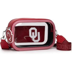 imageMontana West X NCAA Clear Bag for Stadium Events for Women and MenOuburgundy
