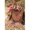 imageMontana West Fringe Shoulder Bag for Women Western Tooled Hobo Tote Bag PursesFringedark Pink