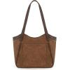 imageMontana West Western Tote Bag for Women Embroidered Shoulder BagBrown