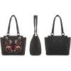 imageMontana West Western Tote Bag for Women Embroidered Shoulder BagFloralblack