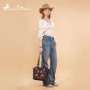 imageMontana West Western Tote Bag for Women Embroidered Shoulder BagFloralblack