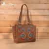 imageMontana West Western Tote Bag for Women Embroidered Shoulder BagFloralbrown