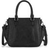 imageMontana West Wrangler Tote Bags for Women Medium Crossbody Purses Designer Top Handle HandbagsBlack