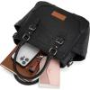 imageMontana West Wrangler Tote Bags for Women Medium Crossbody Purses Designer Top Handle HandbagsBlack