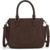 imageMontana West Wrangler Tote Bags for Women Medium Crossbody Purses Designer Top Handle HandbagsCoffee