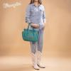 imageMontana West Wrangler Tote Bags for Women Medium Crossbody Purses Designer Top Handle HandbagsTurquoise