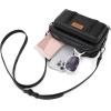 imageWrangler Crossbody Bag for Women Shoulder Purse Small Multi Pocket Crossover Bag with Adjustable StrapAblack
