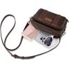 imageWrangler Crossbody Bag for Women Shoulder Purse Small Multi Pocket Crossover Bag with Adjustable StrapAcoffee
