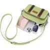 imageWrangler Crossbody Bag for Women Shoulder Purse Small Multi Pocket Crossover Bag with Adjustable StrapGreen