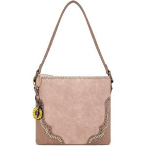 imageMontana West Fringe Shoulder Bag for Women Western Tooled Hobo Tote Bag PursesToolingpink