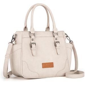 imageMontana West Wrangler Tote Bags for Women Medium Crossbody Purses Designer Top Handle HandbagsBeige
