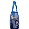 imageMontana West Large Mesh Beach Tote Bag Net Mesh Pool Bag with Two PocketsBlue