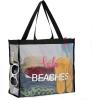 imageMontana West Large Mesh Beach Tote Bag Net Mesh Pool Bag with Two PocketsGrey
