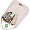 imageWrangler Hobo Bag Purse for Women 2PCS Set Slouchy Shoulder Handbags with Small Crossbody BagBeige