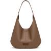 imageWrangler Hobo Bag Purse for Women 2PCS Set Slouchy Shoulder Handbags with Small Crossbody BagCamel