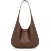 imageWrangler Hobo Bag Purse for Women 2PCS Set Slouchy Shoulder Handbags with Small Crossbody BagCoffee