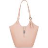 imageMontana West Hobo Bag for Women Shoulder Purse Handbags with Detachable Makeup BagBpink