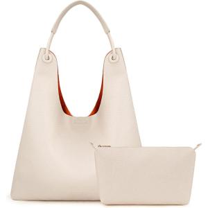 imageMontana West Hobo Bag for Women Shoulder Purse Handbags with Detachable Makeup BagAbeige