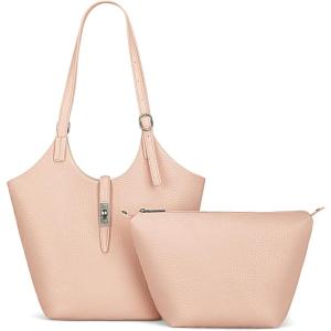 imageMontana West Hobo Bag for Women Shoulder Purse Handbags with Detachable Makeup BagBpink