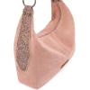 imageWrangler Suede Hobo Purse for Women Embossed Soft Slouchy Shoulder Bag 2Pcs SetDropdeep