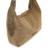 imageWrangler Suede Hobo Purse for Women Embossed Soft Slouchy Shoulder Bag 2Pcs SetDropkhaki