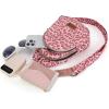 imageWrangler Western Crossbody Sling Bags for Women Backpack Chest Bag for Travel Daily Use and Gifts  Leopard and Cow PrintLeopard  Pink