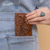 image Wrangler Mini Card Case Wallet for Men Women Porta Tarjetas De CrDito Card Case Wallet Western Mini Wallet BeigeCowhideBrown