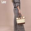 imageMontana West x Lee Waxed Canvas Tote Bag for Women Work Small Vintage Shoulder Bag and Handbag with Leather HandleTan