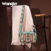 imageWrangler Strap Western Purse Straps Replacement Crossbody Handbag Adjustable Aztec Wide Guitar StrapAztec Blue Wrangler Strap