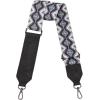 imageWrangler Strap Western Purse Straps Replacement Crossbody Handbag Adjustable Aztec Wide Guitar StrapStrapangel Diamond Black