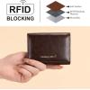 imageMontana West Wallet for Women Small Trifold Wallet RFID Blocking Wallets with ID WindowCoffee