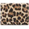 imageMontana West Wallet for Women Small Trifold Wallet RFID Blocking Wallets with ID WindowZ Leopard Tan