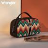 imageMontana West Wrangler Makeup Bag for Women Small Cosmetic Toiletry Bags Western Make Up Pouch Durable Cute Travel Purse Dark PinkAztecBlack