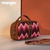 imageMontana West Wrangler Makeup Bag for Women Small Cosmetic Toiletry Bags Western Make Up Pouch Durable Cute Travel Purse Dark PinkAztecDeep Pink