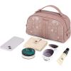 imageMontana West Wrangler Makeup Bag for Women Small Cosmetic Toiletry Bags Western Make Up Pouch Durable Cute Travel Purse Dark PinkPink