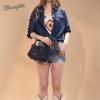 imageWrangler Purse for Women Small Crossbody Bags Cute Cross Body Bag with DrawstringNavy Blue