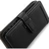 imageX Wrangler Womens Wallets Bifold Wristlet Wallets for Women Large Capacity Credit Card Cash Wallet with ID WindowBlack